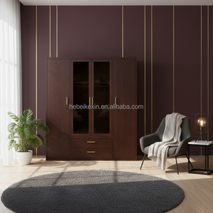 Armário de Aço Durável com Trilho Reforçado para Pendurar Roupas, Ideal para Quarto Principal e Grande Capacidade de Armazenamento - Product Image 2