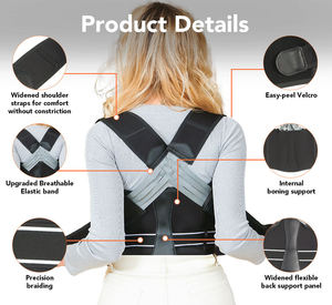 Corrector de Postura Innovador y Elegante, Soporte Lumbar para Mejorar la Postura y la Comodidad, Corrector de Postura para Espalda Curvada - Product Image 3
