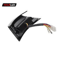 Feu Arrière de Moto LED Clignotant Lampe d'Avertissement Arrière Voyants Lumineux pour VESPA Piaggio ZIP