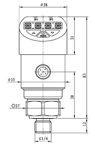Interrupteur électronique hydraulique pour pompe à eau - Product Image 2