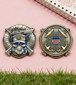 个性化定制徽标雕刻纪念纪念币 3D 锌合金金属批发定制软珐琅挑战币 - Product Image 3