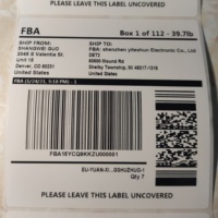 Producto SKU identificación activo etiquetado código de barras seguimiento código QR almacén inventario embalaje exterior etiqueta adhesiva