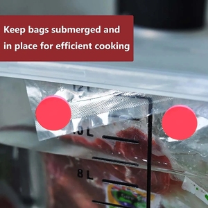 Sous Vide magneti in Silicone alimentare per mantenere i sacchetti sommersi accessori Sous Vide per fermare la cottura dei sacchetti galleggianti - Product Image 4