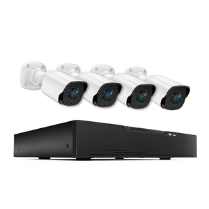 5MP Phát hiện con người 4CH tuya NVR Kit ngoài trời tầm nhìn ban đêm <span class=keywords><strong>IP</strong></span> CCTV <span class=keywords><strong>Camera</strong></span> Set 4 kênh an ninh PoE an ninh Hệ thống <span class=keywords><strong>camera</strong></span> - Product Image 1