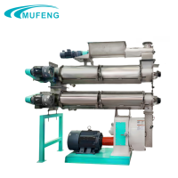 Ligne de production automatique de granulés d'aliments pour volailles et bétail Mufeng, prix direct usine