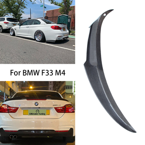 For 4 Series F33 Convertible&M4 F83 M4 Style Carbon Fiber <b>Rear</b> <b>Spoiler</b> Trunk Wing 2013-2020 - Product Image 1