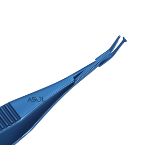 คีมหนีบเลนส์ขนาดเล็กจักษุทำจากไทเทเนียมเครื่องมือผ่าตัด <span class=keywords><strong>IOL</strong></span> - Product Image 3