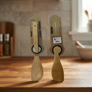 Cucchiai Angolati Zp2, Confezione da 12, Utensili da Cucina in Legno Leggeri - Product Image 3