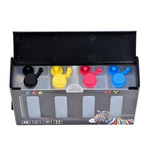 Система непрерывной подачи чернил (СНПЧ) 100 мл, 4 цвета, совместимая с принтерами Epson, HP, Canon, Brother, 2 отверстия для подачи, трубка 850 мм - Product Image 5