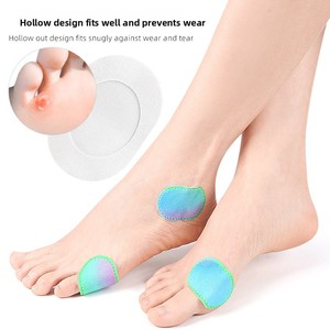 Parches para Callos y Durezas, Prevención <span class=keywords><strong>de</strong></span> Vescas y Rozaduras, para Tacones Altos, Autoadhesivos, Suaves, Forma Ovalada Aleatoria - Product Image 5