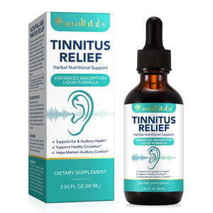 Acentiallabs Gotas de <span class=keywords><strong>Tratamiento</strong></span> para el Tinnitus de 60 ml, Gotas Naturales a Base de Hierbas para el Alivio del Tinnitus, Cuidado de la Salud Auditiva - Product Image 1
