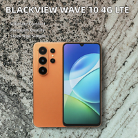 Smartphone Blackview WAVE 10 4G LTE, 8 Go de RAM, 128 Go de ROM, écran IPS 6,8 pouces 90 Hz, double SIM, 5000 mAh, charge rapide