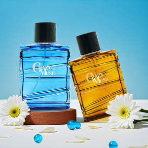 Perfume de aceite floral con fragancia Fogg de 100ml para hombre en invitación de madera y embalaje de moda - Product Image 6