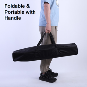 Foldable Utility Table with Extendable Side Tops, Height Adjustable &amp; Easy to <strong>Transport</strong> - Product Image 2