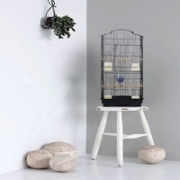 Cage à oiseaux antique Offres Spéciales avec petit fil vol perroquet taille plateaux en plastique fer matériel importé chine 601 motif Animal