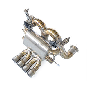 Adecuado para Lamborghini <span class=keywords><strong>Aventador</strong></span> 6,5 2011-2022, sistema de escape trasero Cat de rendimiento de Material de titanio - Product Image 3