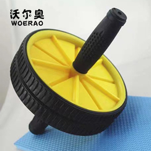 Roue abdominale pour hommes, rouleau silencieux, double roue abdominale pour femmes, équipement de fitness - Product Image 4