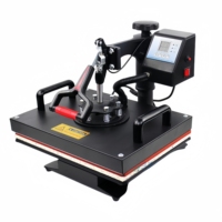 Presse à chaud et machine à gaufrer 5-en-1 | Impression par sublimation bricolage pour vêtements, coussins et accessoires