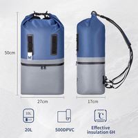Sac isotherme étanche à fermeture roll-top pour garder les repas des enfants au chaud et en sécurité à l'école