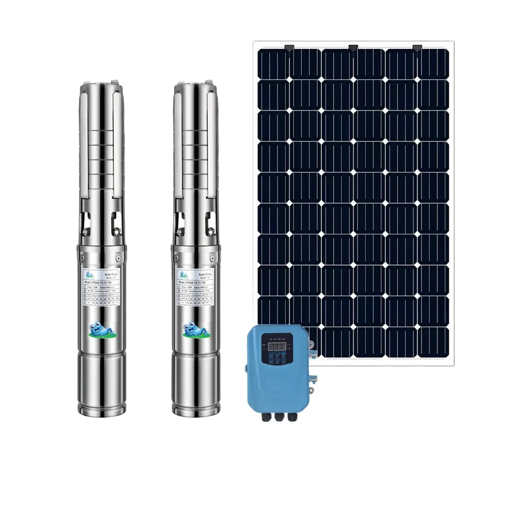 최고의 품질 제조 업체 잠수정 태양 물 펌프 시스템 태양 관개 시스템 농업 태양 펌프