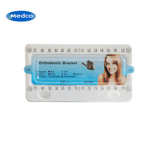 Bracket de Ortodoncia MBT Mini 3-Hook Estándar Roth 0.022 con Ganchos, Herramientas Dentales de Ortodoncia para Adultos - Product Image 4