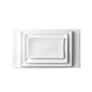 <span class=keywords><strong>Assiette</strong></span> plate rectangulaire pour dîner et sushis, en céramique, avec impression, pour hôtel, <span class=keywords><strong>assiette</strong></span> en céramique, taille personnalisée 8-16 pouces, logo personnalisé - Product Image 1