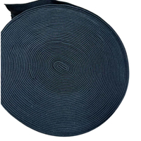 Bande élastique en polyester sergé de 6,4 cm, très populaire, pour vêtements, rideaux, décorations, sacs à dos et bretelles