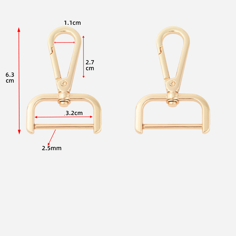 3,2 cm de diamètre intérieur, Or