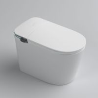 WC intelligent à économie d'eau, à double chasse, monobloc, à poser au sol, pour une utilisation résidentielle et commerciale durable