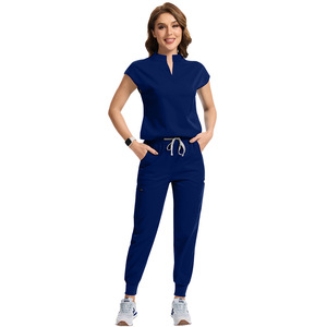Ensemble de Blouse et Pantalon Médical <span class=keywords><strong>pour</strong></span> Femme, Tenue d'Infirmière et de <span class=keywords><strong>Médecin</strong></span>, Modèle Évasé Personnalisable, Vente en Gros - Product Image 3
