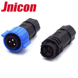 Chống Nước IP67 3 <span class=keywords><strong>Pin</strong></span> Cắm Đầu Nối Cáp Âm Thanh Tương Thích Cho Nguồn Điện - Product Image 3