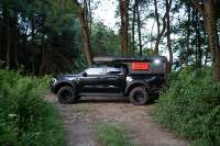 Glissière en aluminium sur mesure pour cabines de pick-up, coques de camping pour Tacoma, Hilux, Ford F150, Ranger, Tundra, Navara