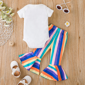 Nuovissimo Set di <span class=keywords><strong>Abbigliamento</strong></span> per Bambini e Neonati, 2 Pezzi, Traspirante con Motivi Cartoon, Fornitore All'Ingrosso per l'Estate - Product Image 5