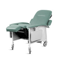 SKE941 SAIKANG – chaise médicale mobile pliable, fauteuil inclinable manuel pour personnes âgées