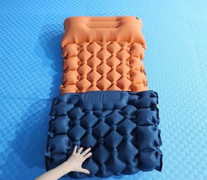 <span class=keywords><strong>Esterilla</strong></span> de nailon 40D para acampar, <span class=keywords><strong>autohinchable</strong></span>, con almohada, impermeable, para dormir, compacta, ultraligera - Product Image 2