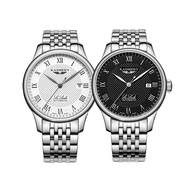 Mechanical Watch Fully Automatic Solid Steel Band Hollow Out Business Men's Watch 2023 New Design Auto Movement