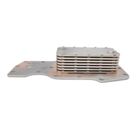 Original DCEC radiador chip 3959031 excavadora motor aceite enfriador núcleo 6D107 motor diesel enfriador de aceite