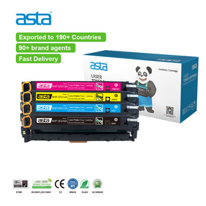 ASTA CF210A <span class=keywords><strong>CF210X</strong></span> CF211A CF212A CF213A 131A 131X Cartucho de tóner de color compatible para suministros de impresora láser HP - Product Image 1