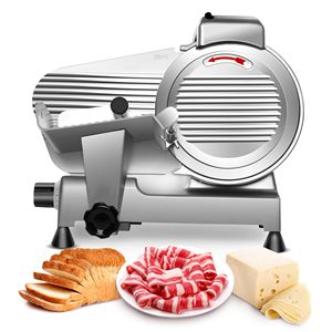 Rebanadora de Carne Comercial, Rebanadora de Queso y Carne Congelada de 240W, Cuchilla de Acero Cromado Premium, Semi-Automática, Bajo Nivel de Ruido - Product Image 4