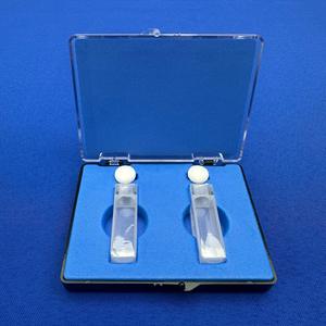 Pasokan langsung pabrik dapat disesuaikan kubus sel aliran kuarsa transparan - Product Image 5