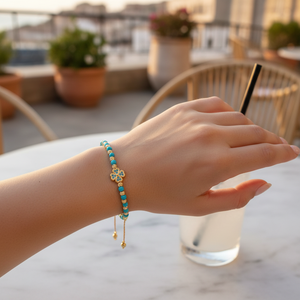 ลูกปัดแฟชั่นสำหรับการออกแบบสร้อยข้อมือดวงตาชั่วร้าย - Product Image 3