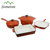 Batterie de cuisine en fonte émaillée pour restaurant
