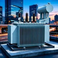 Transformateur de distribution triphasé immergé dans l'huile CE EAC ISO UL S11 125KVA 50/60Hz 6.3kV 10kV