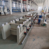 A10-Petite ligne de galvanoplastie Machine de placage au nickel et au chrome