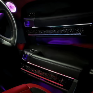 SJC 64 Couleurs Lumière Ambiante pour Voiture <span class=keywords><strong>Land</strong></span> <span class=keywords><strong>Rover</strong></span> Range <span class=keywords><strong>Rover</strong></span> <span class=keywords><strong>Sport</strong></span> 2014-2022, Éclairage LED Auto, Accessoires de Couverture de Haut-parleur pour Amélioration - Product Image 4
