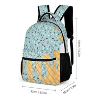 Ensemble de sacs à dos 3-en-1 pour enfants à imprimé intégral, sac d'école étanche avec fermeture éclair, sac à déjeuner isotherme et trousse à crayons, vente en gros OEM