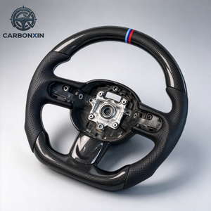 Volante de Fibra de Carbono Forjado Personalizado para Mini Cooper R56 R53 F54 F56 F57 F66 Jcw s Lci2 Contryman Clubman Sin Airbag - Product Image 5