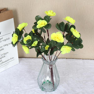 ดอกไม้ประดิษฐ์ตกแต่งดอกชวนชมขนาดเล็ก7สาขา - Product Image 3