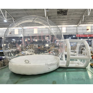 Castello Gonfiabile in PVC per Eventi Commerciali, <span class=keywords><strong>Casa</strong></span> Gonfiabile a Bolle con Palloncini, Case a Bolle Bianche per Bambini - Product Image 6