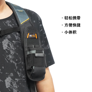 Échantillon gratuit : Étui de ceinture portable et robuste pour perceuse-visseuse sans fil, sacoche à outils d'électricien, porte-embouts - Product Image 2